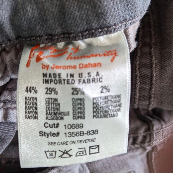 Citizens of humanity grey jeggings jean size 26 made in USA - Picture 5 of 5